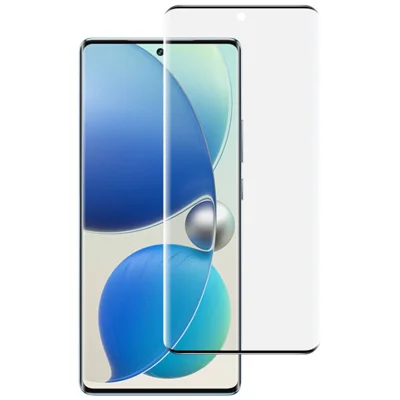 IMAK For Infinix Zero 40 4G Full Screen Protector Side Glue 3D Curved Tempered Glass Film (No Edge Version) (Fingerprint Unlock)
