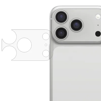 Для iPhone 17 Pro Camera Lens Film Ultra Thin HD Clear Fiber Glass Nano Lens Base Protector - Transparent