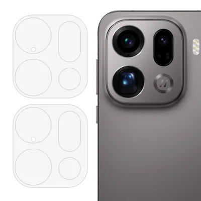 2PCS For Oppo Find X9 Pro 5G Full Coverage Camera Lens Protector 2.5D Tempered Glass Lens Film