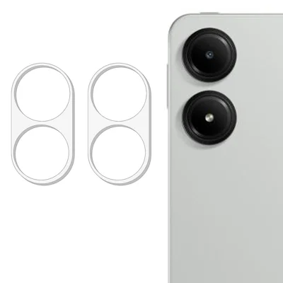 2Pcs For Xiaomi Redmi Pad 2 Pro Full Coverage Camera Lens Protector 3D Arc Edge Anti-Scratch Tempered Glass Lens Film
