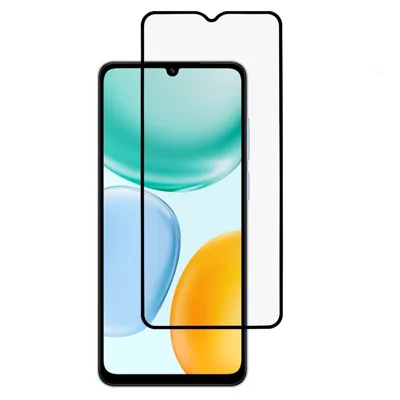 Til Honor X5c 4G Fuld Skærm Beskytter Silkeprintning Fuldklebet HD Klar Skærmfilm