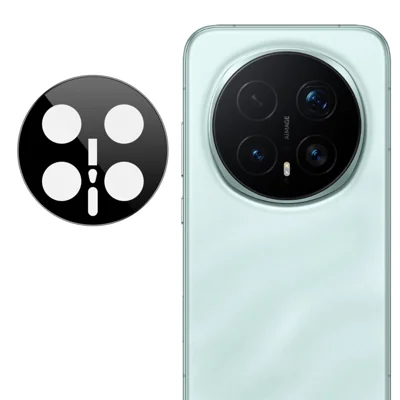 IMAK For Honor Magic8 Pro 5G Tempered Glass Full Coverage Camera Lens Protector with Self Positioning Frame (Black Version)