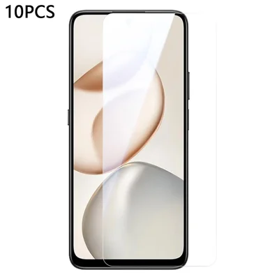 RURIHAI 10Pcs Screen Protector for Honor X7d 4G / X7d 5G / 400 Smart 5G / 400 Smart 4G 0.26mm 2.5D Full Glue High Aluminium Silicon Glass Film (NOT Complete Covering)