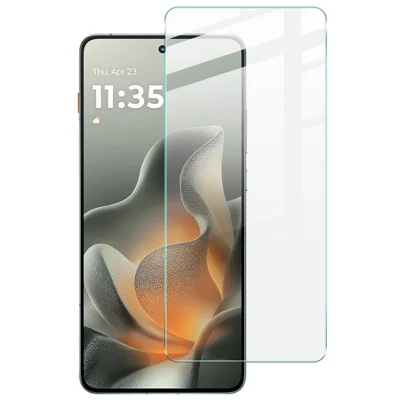 IMAK سلسلة H لواقي شاشة Motorola Edge 70 5G من الزجاج المُقَسّى (ليس تغطية كاملة) (فتح القفل بالبصمة)