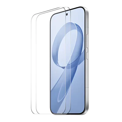 ENKAY HAT PRINCE For Xiaomi Redmi K90 Pro Max 5G / Poco F8 Ultra 2Pcs Screen Protector   Fingerprint Unlock 0.18mm High Aluminum-silicon Glass - Transparent