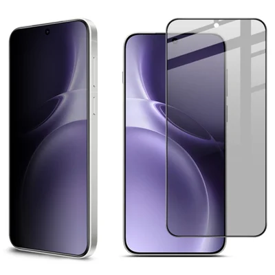 IMAK لجهاز Oppo Find X9 5G واقي شاشة خاصية غلق بصمة الأصبع واقي من التلصص، غطاء كامد من الزجاج المقوى (غلق بصمة الأصبع)