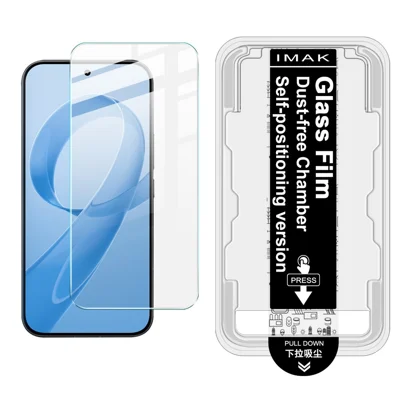 IMAK H-serie voor Xiaomi Redmi K90 5G / Poco F8 Pro gehard glas screenprotector met eenvoudige installatie en automatische stofverwijderingsgereedschap (GEEN volledige dekking) (vindtprintsensor compatible)