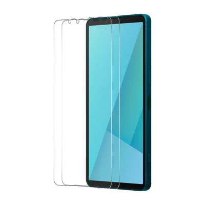 ENKAY HAT PRINCE For Sony Xperia 10 VII 2Pcs Screen Protector   9H Clear High Aluminum-Silicon Glass Film - Transparent