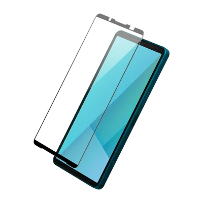 ENKAY HAT PRINCE For Sony Xperia 10 VII Screen Protector   9H Silk Printing 0.26mm Tempered Glass - Transparent