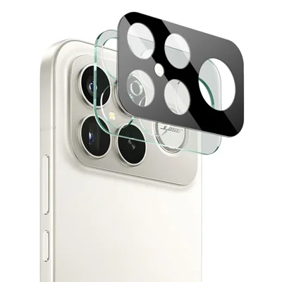 IMAK For Xiaomi Redmi K90 Pro Max 5G / Poco F8 Ultra Tempered Glass Full Cover Lens Film + Acrylic Cap (Black Version)