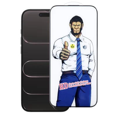 Per iPhone Air Full Screen Protector Anti-esplosione HD Clear High Alluminio-silicio Pellicola in vetro - Come mostrato