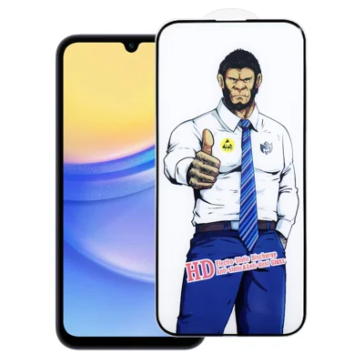 For Samsung Galaxy A15 5G Full Screen Protector Anti-explosion HD Clear High Aluminium-silicon Glass Film - As Shown
