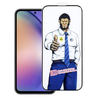 For Samsung Galaxy A54 5G Full Screen Protector Anti-explosion HD Clear High Aluminium-silicon Glass Film - As Shown