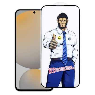 Samsung Galaxy S24 FE Vollbildschirmschutz Anti-Explosion HD Klarer Hochaluminium-Silizium-Glasfilm - Wie gezeigt