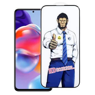For Xiaomi Redmi Note 11 Pro+ 5G Full Screen Protector Anti-explosion HD Clear High Aluminium-silicon Glass Film - As Shown