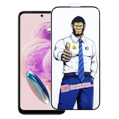 For Xiaomi Redmi Note 12S 4G Full Screen Protector Anti-explosion HD Clear High Aluminium-silicon Glass Film - As Shown