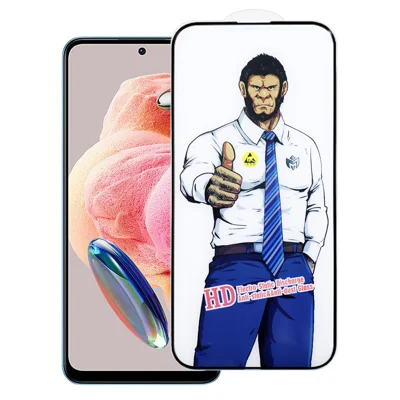 Xiaomi Redmi Note 12 Pro+ 5G Vollbildschirmschutz Anti-Explosion HD Clear High Aluminium-Silizium-Glasfilm - Wie gezeigt