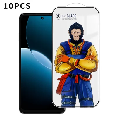 Для Huawei Enjoy 80 10 шт. Защитная пленка для полного экрана 3D Arc 120C Антистатическая шелкографическая пленка с высоким содержанием алюминия и кремния - как показано