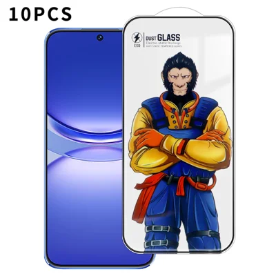For Huawei nova 12s 4G 10Pcs Full Screen Protector 3D Arc 120C Anti-Static Silk Printing High Aluminium-silicon Glass Film - As Shown