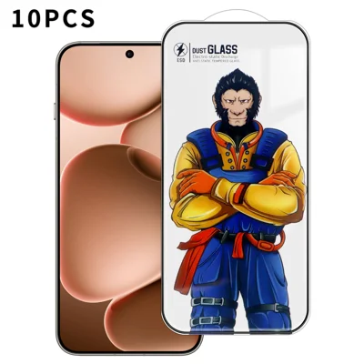 Voor Oppo Find X8s+ 5G 10 stuks Volledig Schermprotecor 3D Boog 120C Antistatisch Zijde-afdruk Hoge Aluminium-silicium Glasfolie - Zoals Getoond