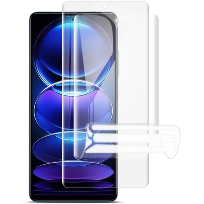 IMAK 2Pcs / Set Hydrogel Film III Screen Protector for Xiaomi Redmi Note 12 Pro 5G / Note 12 Pro Speed 5G / Poco X5 Pro 5G Soft TPU Anti-explosion Full Coverage HD Film