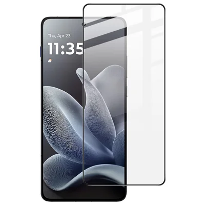 سلسلة IMAK Pro+ لواقي شاشة Motorola Edge 70 5G، فيلم زجاج مقسّى تغطية كاملة (متوافق مع فتح القفل بالبصمة)