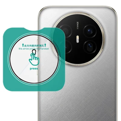 IMAK For Huawei Mate 70 Air Camera Lens Protector Tempered Glass Full Cover Lens Film with Self Positioning Frame