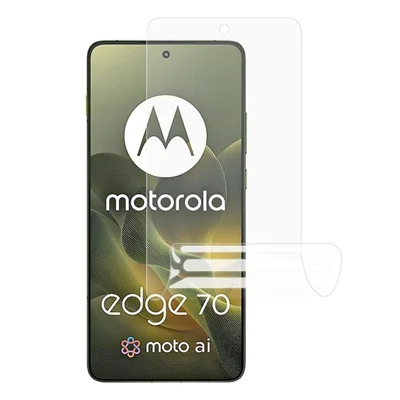 واقيات الشاشة لهاتف Motorola Edge 70 5G / Huawei P50 Pro 4G من مادة PET هيدروجيل شفاف يغطي كامل الشاشة، واقي شفاف عالي الوضوح