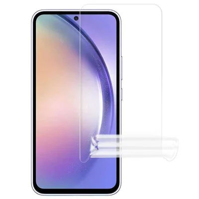 For Samsung Galaxy A54 5G Screen Protector Full Coverage HD Clear PET Hydrogel Film - Transparent