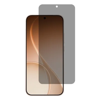 Ochrona przed szpiegowaniem dla Oppo Reno15 Pro 5G, pełny ekran, ochronna folia z technologią 2.5D, łukowate krawędzie, pełna adhezyjność, szkło alumino-krzemowe (odblokowywanie za pomocą odcisku palca)