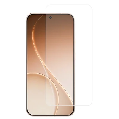 Zakup hurtowy folii ochronnej do ekranu Oppo Reno15 Pro 5G, z zaokrąglonymi krawędziami, pełnym przyklejeniem, hartowanego szkła, przezroczysta folia (NIE pełny ekran)
