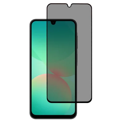 For Samsung Galaxy A27 5G Anti-Peep Tempered Glass Full Covering Silk Printing Screen Protector (No Fingerprint Unlock)