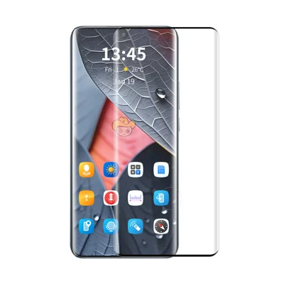 ENKAY HAT PRINCE For Honor Magic8 Pro 5G Tempered Glass   Side Glue Full Screen Protector 3D Curved Support Fingerprint Unlock - Transparent
