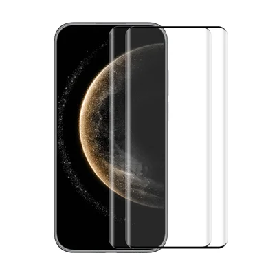ENKAY HAT PRINCE For Huawei Mate 70 Air 2Pcs Tempered Glass   Screen Protector 3D Curved Clear Screen Film - Transparent