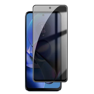 For Motorola Moto G64 5G Anti Spy Privacy Full Screen Protector Black Edge High Aluminium-silicon Glass Film - As Shown
