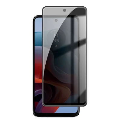 For Motorola Moto G34 5G Anti Spy Privacy Full Screen Protector Black Edge High Aluminium-silicon Glass Film - As Shown
