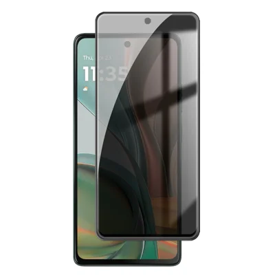 For Motorola Moto G75 5G Anti Spy Privacy Full Screen Protector Black Edge High Aluminium-silicon Glass Film - As Shown