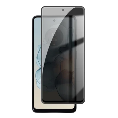 For Motorola Moto G24 Power Anti Spy Privacy Full Screen Protector Black Edge High Aluminium-silicon Glass Film - As Shown