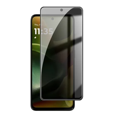 For Motorola Moto G17 Power 4G / G17 4G / G15 4G / G15 Power 4G Anti Spy Privacy Full Screen Protector Black Edge High Aluminium-silicon Glass Film - As Shown