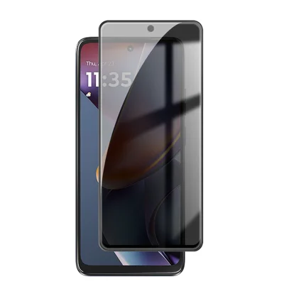 For Motorola Moto G 5G (2025) Anti Spy Privacy Full Screen Protector Black Edge High Aluminium-silicon Glass Film - As Shown