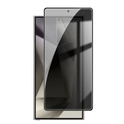 For Samsung Galaxy S24 Ultra Anti Spy Privacy Full Screen Protector Black Edge High Aluminium-silicon Glass Film - As Shown