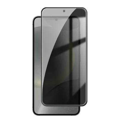 For Samsung Galaxy S24 Anti Spy Privacy Full Screen Protector Black Edge High Aluminium-silicon Glass Film - As Shown