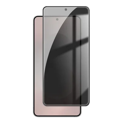 For Samsung Galaxy S25 Edge Anti Spy Privacy Full Screen Protector Black Edge High Aluminium-silicon Glass Film - As Shown