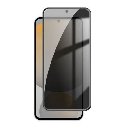 For Samsung Galaxy S24 FE Anti Spy Privacy Full Screen Protector Black Edge High Aluminium-silicon Glass Film - As Shown
