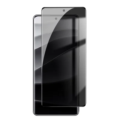 For Xiaomi Redmi Note 14 Pro 5G Anti Spy Privacy Full Screen Protector Black Edge High Aluminium-silicon Glass Film - As Shown