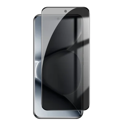 Dla Xiaomi Redmi Note 15 Pro+ 5G Antywizualna Ochrona Prywatności Pełna Ochrona Ekranu Czarny Brzeg Wysokiej Jakości Szkło Aluminium-Krzemowe - Jak na zdjęciu