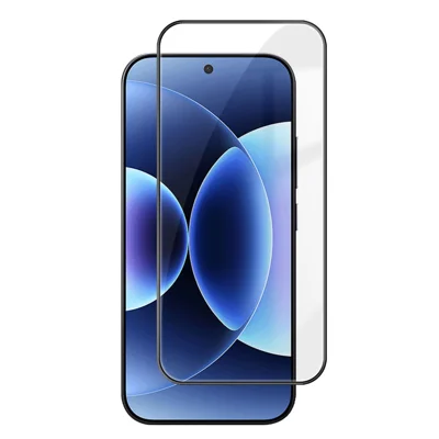 For Xiaomi 17 Pro HD Full Screen Protector Silk Printing Black Edge High Aluminium-silicon Glass Film - As Shown