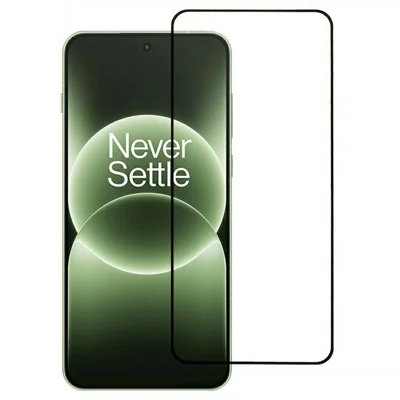 Tempered Glass For OnePlus 15R 5G / Ace 6T 5G / Ace 6 5G Screen Protector Full Glue Silk Printing Film Support Fingerprint Unlock