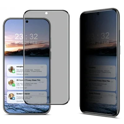 IMAK For Huawei Mate 70 Air Anti Spy Screen Protector Full Cover Side Glue Tempered Glass Film