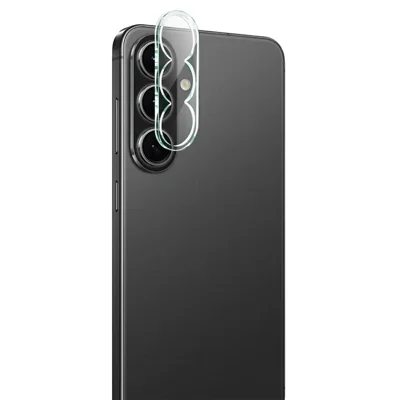 IMAK لجهاز Samsung Galaxy A57 واقي عدسة كاميرا من الزجاج المقوى وتغطية كاملة + غطاء عدسة من الأكريليك